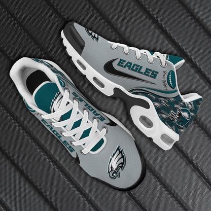 LIMITED EDITION - NEW CUSTOMIZED NFL02 PPE PHILADELPHIA EAGLES UNISEX AIR MAX PLUS SNEAKERS