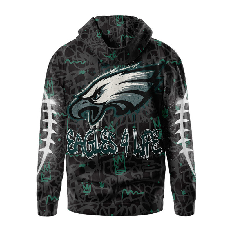 LIMITED EDITION - NEW CUSTOMIZED NFL02 PPE PHILADELPHIA EAGLES UNISEX T-SHIRT, POLO, HOODIE & JACKETS