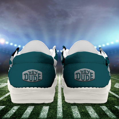LIMITED EDITION - NEW CUSTOMIZED NFL02 PPE PHILADELPHIA EAGLES LOAFER SHOES