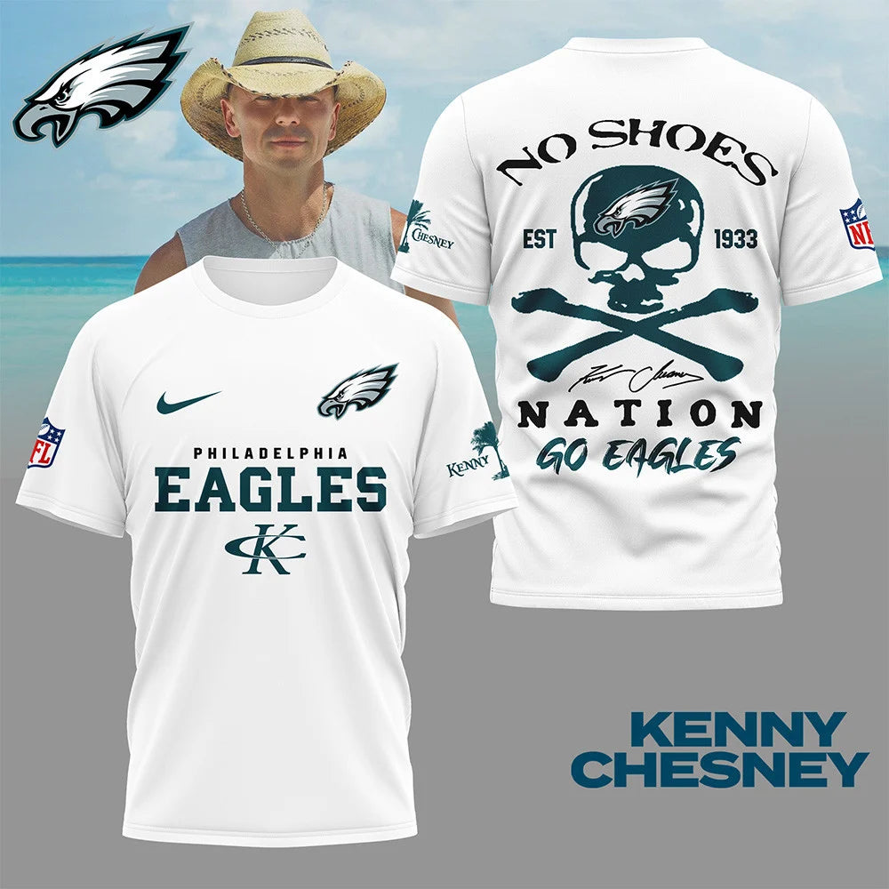 LIMITED EDITION - NEW CUSTOMIZED NFL02 PPE PHILADELPHIA EAGLES T-SHIRT | MULTIPLE COLORS AVAILABLE