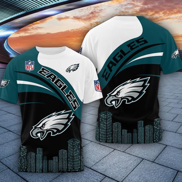 LIMITED EDITION - NEW CUSTOMIZED NFL02 PPE PHILADELPHIA EAGLES UNISEX T-SHIRT, POLO, HOODIE & JACKETS