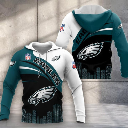 LIMITED EDITION - NEW CUSTOMIZED NFL02 PPE PHILADELPHIA EAGLES UNISEX T-SHIRT, POLO, HOODIE & JACKETS