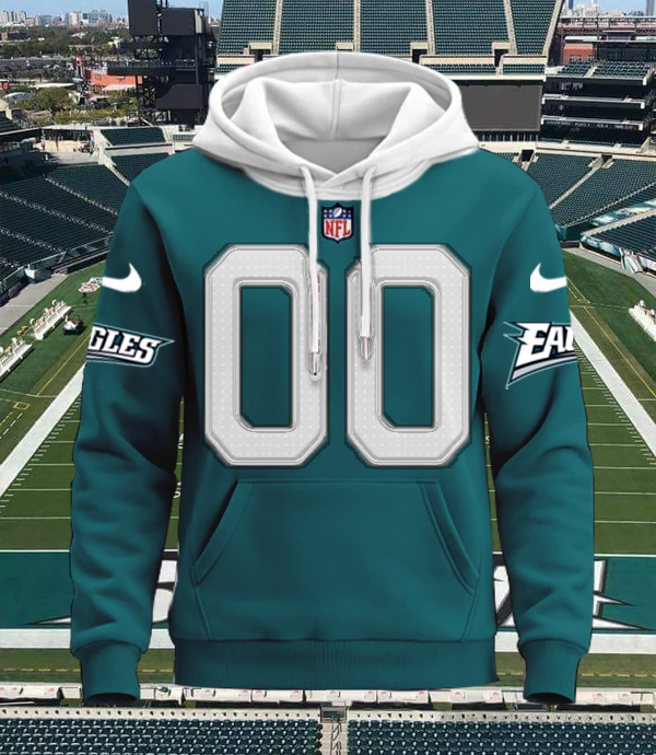 LIMITED EDITION - NEW CUSTOMIZED NFL02 PPE PHILADELPHIA EAGLES UNISEX T-SHIRT, POLO, HOODIE & JACKETS