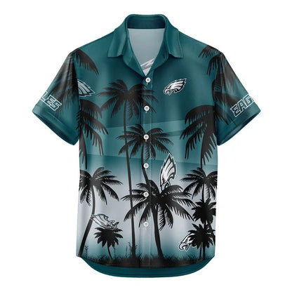 LIMITED EDITION - NEW CUSTOMIZED NFL02 PPE PHILADELPHIA EAGLES UNISEX HAWAIIAN SHIRT & SHORTS SET