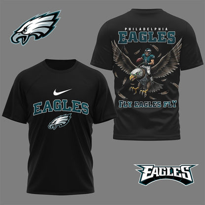 LIMITED EDITION - NEW CUSTOMIZED NFL02 PPE PHILADELPHIA EAGLES NATION GEAR 3D SHIRT