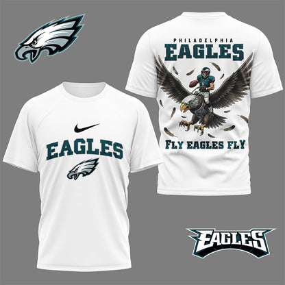 LIMITED EDITION - NEW CUSTOMIZED NFL02 PPE PHILADELPHIA EAGLES NATION GEAR 3D SHIRT