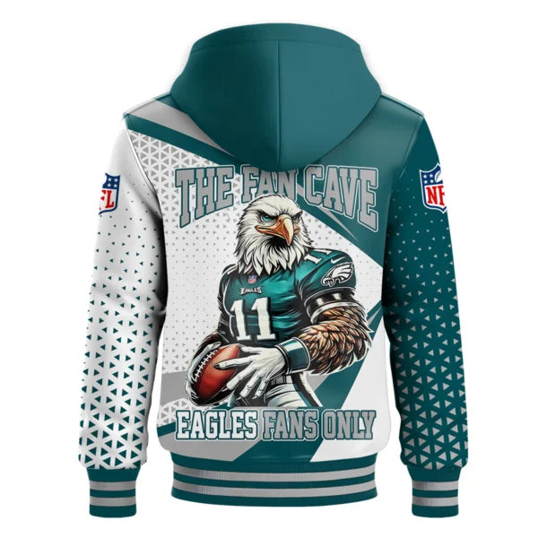 LIMITED EDITION - NEW CUSTOMIZED NFL02 PPE PHILADELPHIA EAGLES UNISEX T-SHIRT, POLO, HOODIE & JACKETS
