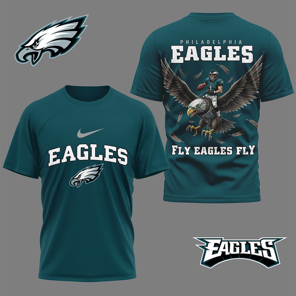 LIMITED EDITION - NEW CUSTOMIZED NFL02 PPE PHILADELPHIA EAGLES NATION GEAR 3D SHIRT