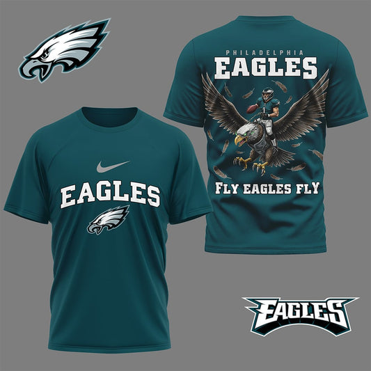 LIMITED EDITION - NEW CUSTOMIZED NFL02 PPE PHILADELPHIA EAGLES NATION GEAR 3D SHIRT