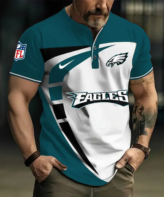 LIMITED EDITION - NEW CUSTOMIZED NFL02 PPE PHILADELPHIA EAGLES POLO SHIRT