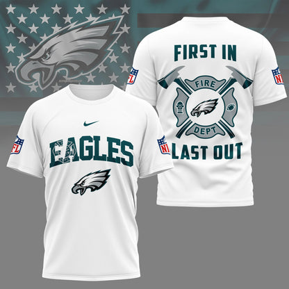LIMITED EDITION - NEW CUSTOMIZED NFL02 PPE PHILADELPHIA EAGLES T-SHIRT | MULTIPLE COLORS AVAILABLE