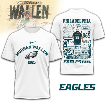 LIMITED EDITION - NEW CUSTOMIZED NFL02 PPE PHILADELPHIA EAGLES T-SHIRT | MULTIPLE COLORS AVAILABLE