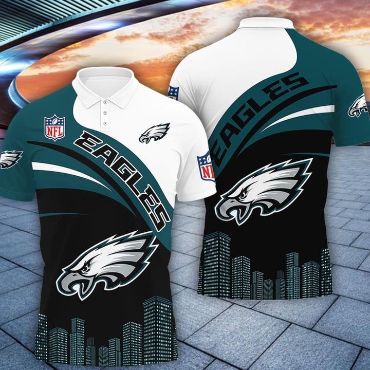 LIMITED EDITION - NEW CUSTOMIZED NFL02 PPE PHILADELPHIA EAGLES UNISEX T-SHIRT, POLO, HOODIE & JACKETS