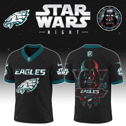 LIMITED EDITION - NEW CUSTOMIZED NFL02 PPE PHILADELPHIA EAGLES V-NECK BASKETBALL JERSEY