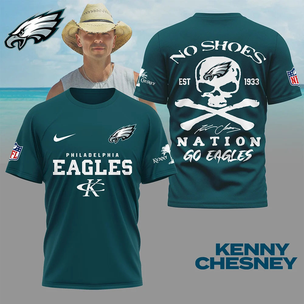 LIMITED EDITION - NEW CUSTOMIZED NFL02 PPE PHILADELPHIA EAGLES T-SHIRT | MULTIPLE COLORS AVAILABLE