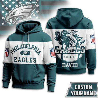 LIMITED EDITION - NEW CUSTOMIZED NFL02 PPE PHILADELPHIA EAGLES T-SHIRT, HOODIE, ZIP HOODIE
