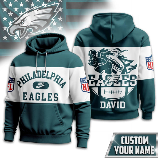 LIMITED EDITION - NEW CUSTOMIZED NFL02 PPE PHILADELPHIA EAGLES T-SHIRT, HOODIE, ZIP HOODIE