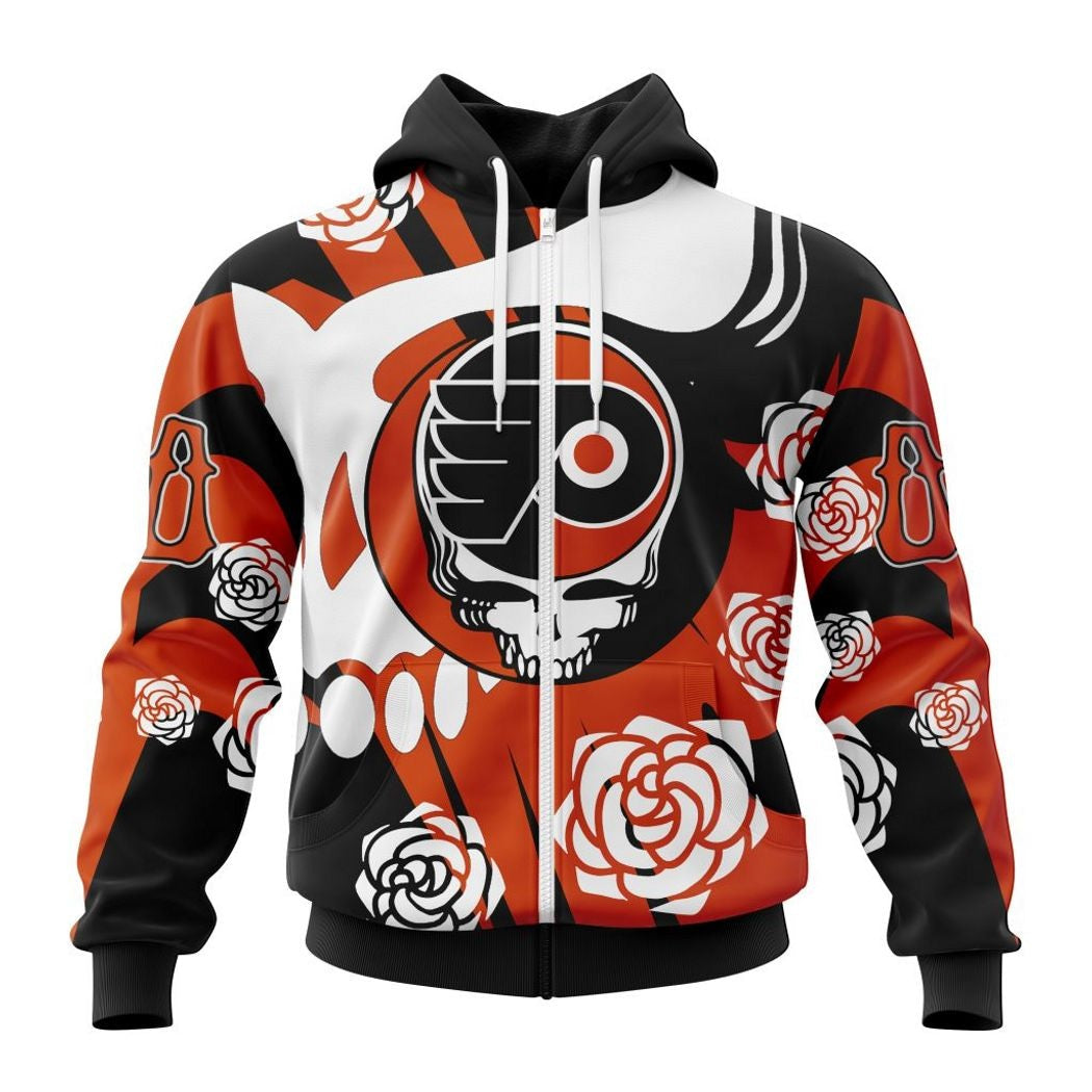 LIMITED EDITION - NEW CUSTOMIZED NHL27 PPF PHILADELPHIA FLYERS T-SHIRT, SWEATSHIRT, HOODIE & ZIP HOODIE