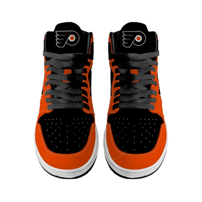 LIMITED EDITION - NEW CUSTOMIZED NHL27 PD FLYERS AIR JORDAN SNEAKERS