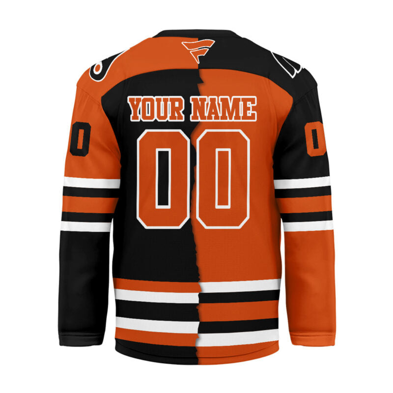 [SUPER SALE] NEW CUSTOMIZED NHL27 PPF PHILADELPHIA FLYERS UNISEX HOCKEY JERSEY