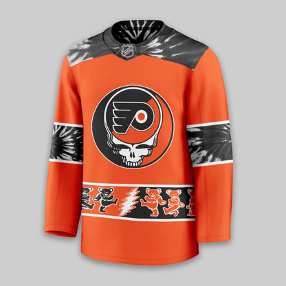 [SUPER SALE] NEW CUSTOMIZED NHL27 PPF PHILADELPHIA FLYERS UNISEX HOCKEY JERSEY