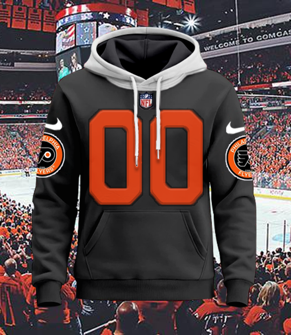 LIMITED EDITION - NEW CUSTOMIZED NHL27 PPF PHILADELPHIA FLYERS UNISEX T-SHIRT, POLO, HOODIE & JACKETS