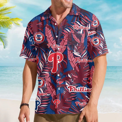 LIMITED EDITION - NEW CUSTOMIZED MLB11 PPS PHILADELPHIA PHILLIES UNISEX HAWAIIAN SHIRT
