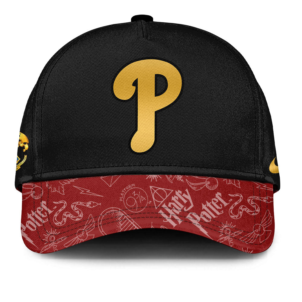 LIMITED EDITION - NEW CUSTOMIZED MLB11 PH PHILLIES x HARRY POTTER BASEBALL JERSEY & CAP