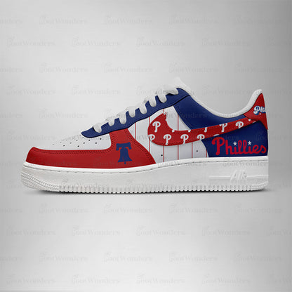 LIMITED EDITION - NEW CUSTOMIZED MLB11 PH PHILLIES AF1 SHOES