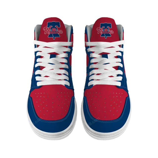 LIMITED EDITION - NEW CUSTOMIZED MLB11 PH PHILLIES AIR JORDAN SNEAKERS