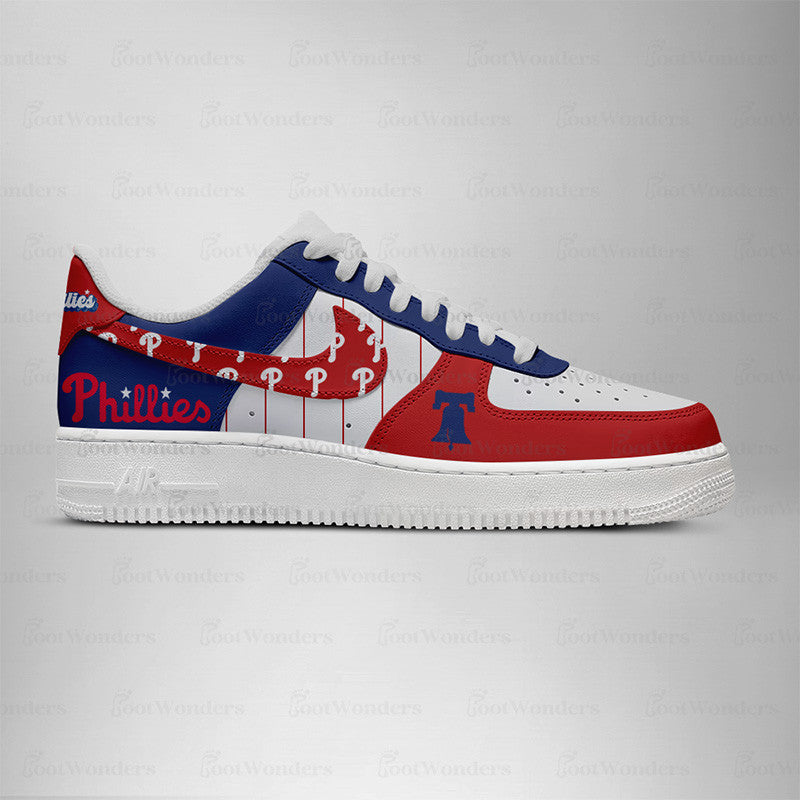 LIMITED EDITION - NEW CUSTOMIZED MLB11 PH PHILLIES AF1 SHOES