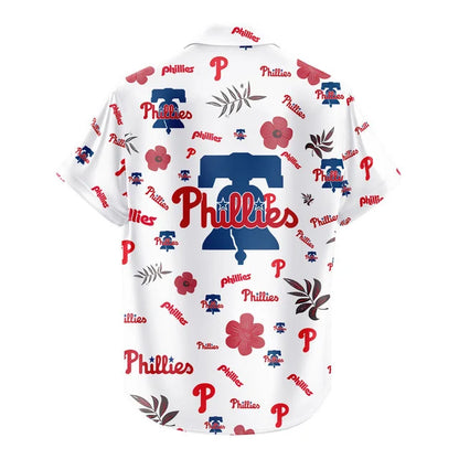LIMITED EDITION - NEW CUSTOMIZED MLB11 PPS PHILADELPHIA PHILLIES UNISEX HAWAIIAN SHIRT & SHORTS SET
