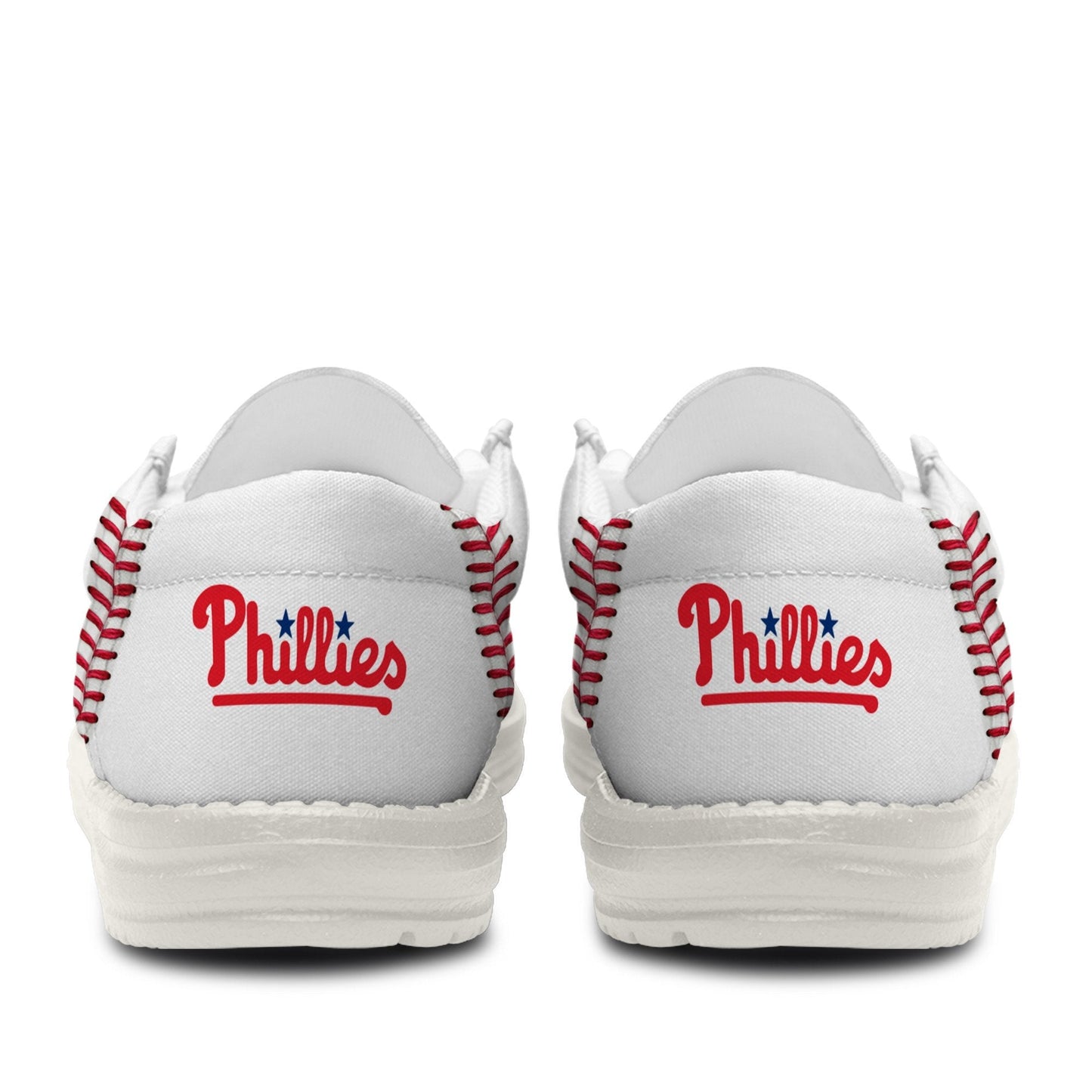 LIMITED EDITION - NEW CUSTOMIZED MLB11 PPS PHILADELPHIA PHILLIES LOAFER SHOES