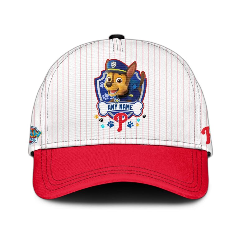 LIMITED EDITION - NEW CUSTOMIZED MLB11 PPS PHILADELPHIA PHILLIES x PAW PATROL BASEBALL JERSEY & CAP