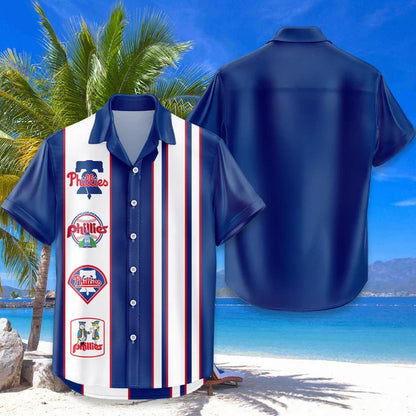 LIMITED EDITION - NEW CUSTOMIZED MLB11 PPS PHILADELPHIA PHILLIES UNISEX HAWAIIAN SHIRT