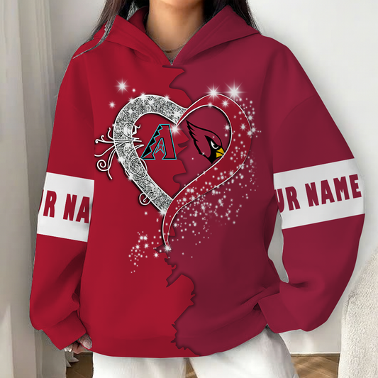 LIMITED EDITION - NEW CUSTOMIZED NFL20 ARC ARIZONA CARDINALS x MLB07 ADS ARIZONA DIAMONDBACKS UNISEX T-SHIRT, POLO, HOODIE & JACKETS