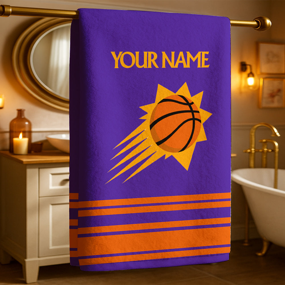 The Suns NBA Personalized Beach & Bath Towel