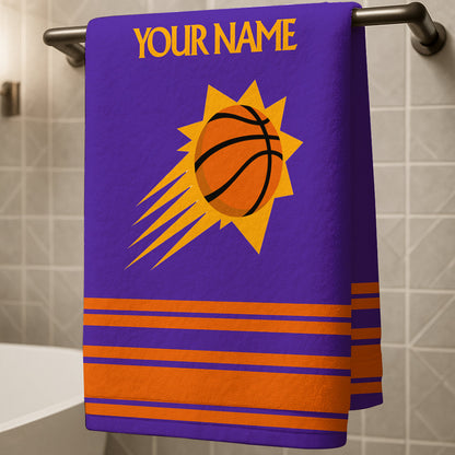 The Suns NBA Personalized Beach & Bath Towel