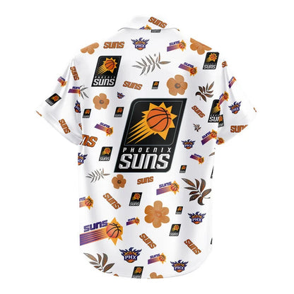 LIMITED EDITION - NEW CUSTOMIZED NBA21 PSU PHOENIX SUNS UNISEX HAWAIIAN SHIRT & SHORTS SET