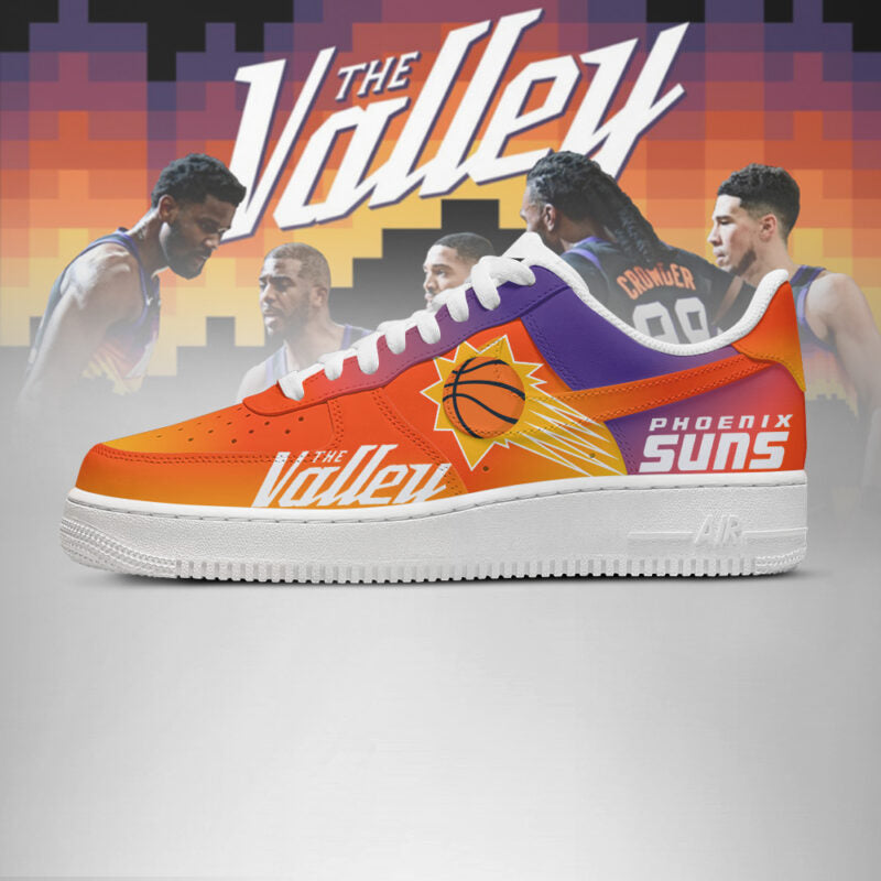 [HOT DEAL] NEW CUSTOMIZED NBA21 PSU PHOENIX SUNS AF1 SHOES