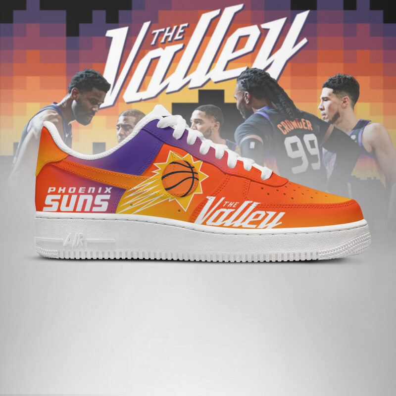 [HOT DEAL] NEW CUSTOMIZED NBA21 PSU PHOENIX SUNS AF1 SHOES