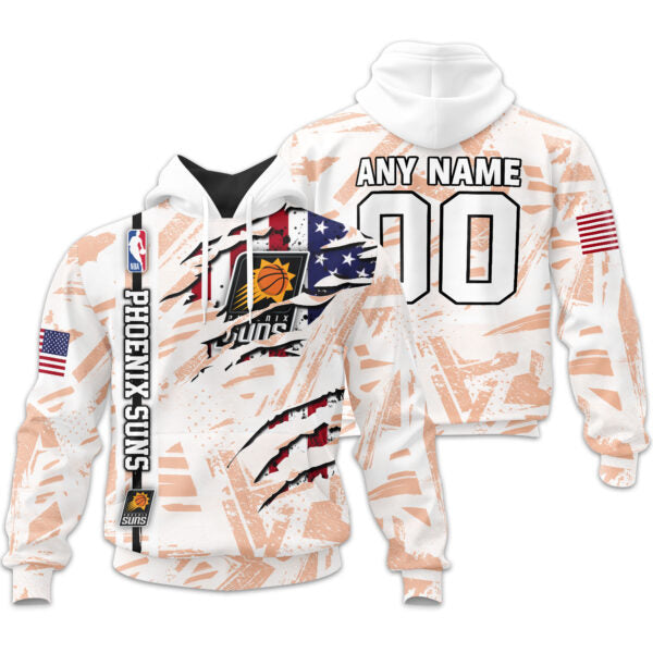 LIMITED EDITION - NEW CUSTOMIZED NBA21 PSU PHOENIX SUNS UNISEX T-SHIRT, POLO, HOODIE & JACKETS