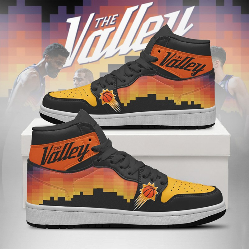 [HOT DEAL] NEW CUSTOMIZED NBA21 PSU PHOENIX SUNS AIR JORDAN SNEAKERS