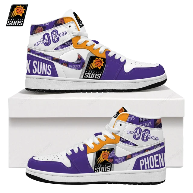 [HOT DEAL] NEW CUSTOMIZED NBA21 PSU PHOENIX SUNS AIR JORDAN SNEAKERS