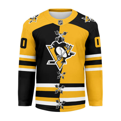 [SUPER SALE] NEW CUSTOMIZED NHL26 PBP PITTSBURGH PENGUINS UNISEX HOCKEY JERSEY
