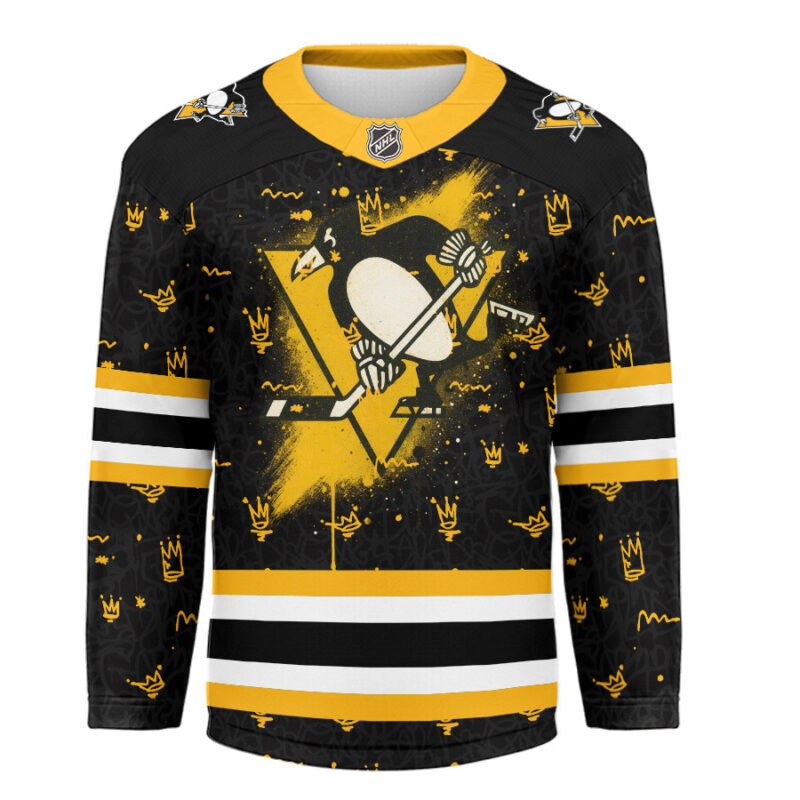 LIMITED EDITION - NEW CUSTOMIZED NHL26 PB PENGUINS UNISEX HOCKEY JERSEY