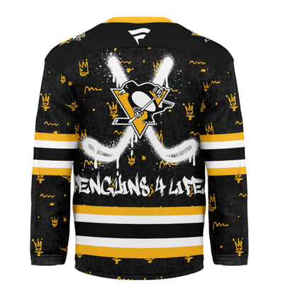 LIMITED EDITION - NEW CUSTOMIZED NHL26 PB PENGUINS UNISEX HOCKEY JERSEY