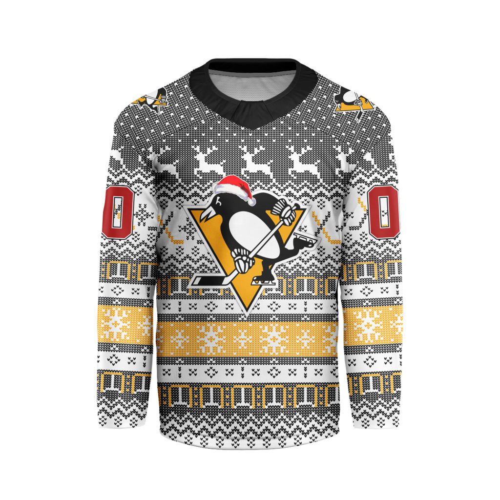 LIMITED EDITION - NEW CUSTOMIZED NHL26 PBP PITTSBURGH PENGUINS LONG SLEEVED T-SHIRT
