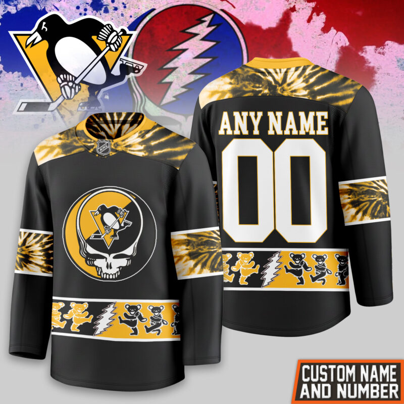 [SUPER SALE] NEW CUSTOMIZED NHL26 PBP PITTSBURGH PENGUINS UNISEX HOCKEY JERSEY