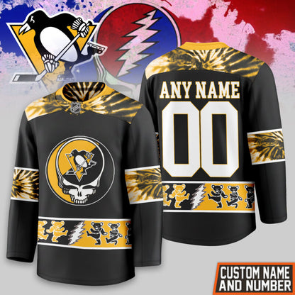 [SUPER SALE] NEW CUSTOMIZED NHL26 PBP PITTSBURGH PENGUINS UNISEX HOCKEY JERSEY